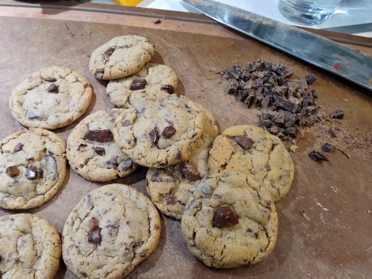 Fresh-baked, still warm